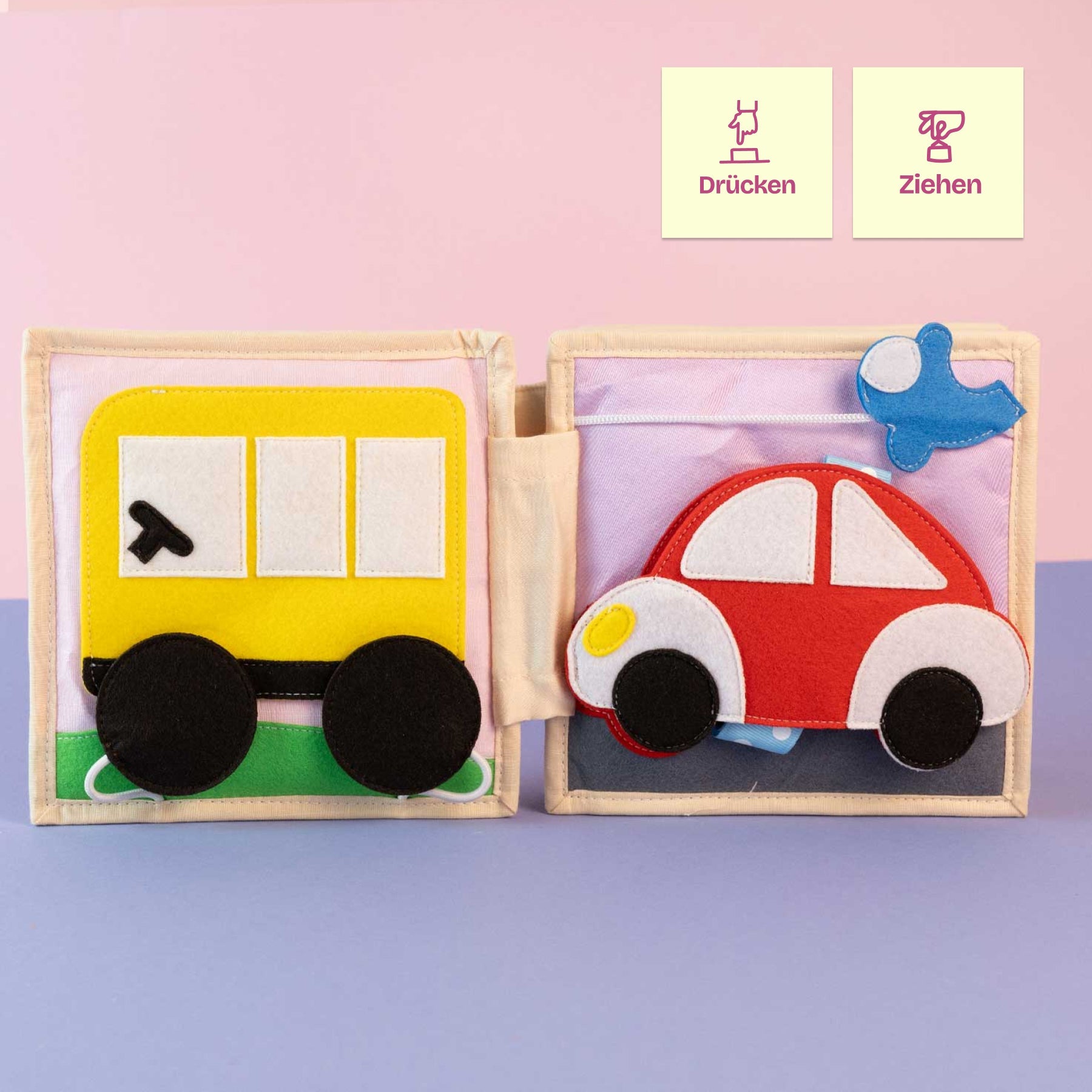 Autoroute - 6 pages Mini Quiet Book