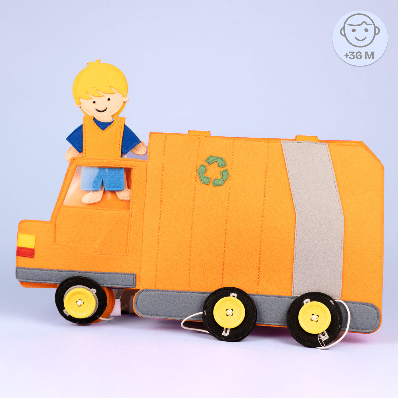 Travel Buddy garbage truck