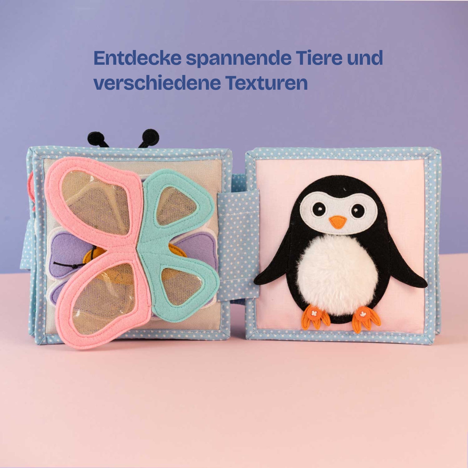 Petite abeille - 6 pages Mini Quiet Book