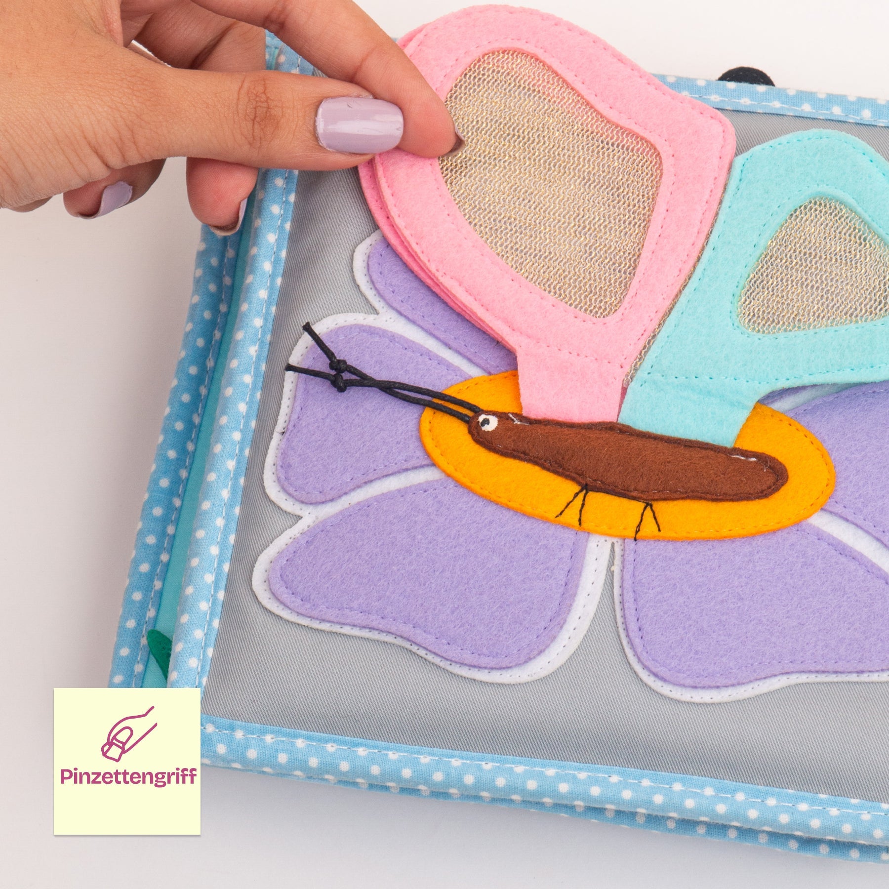 Petite abeille - 6 pages Mini Quiet Book