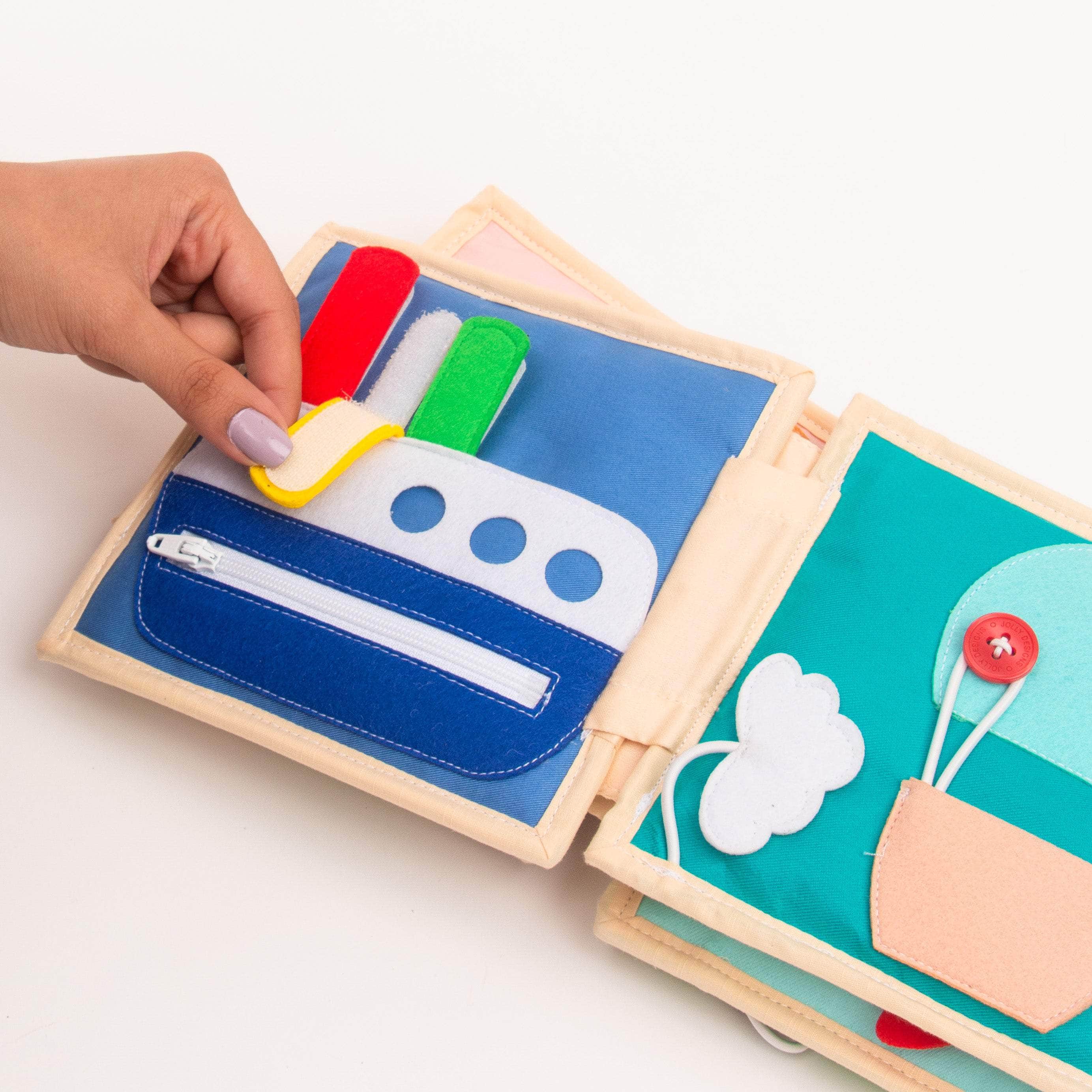 Autoroute - 6 pages Mini Quiet Book