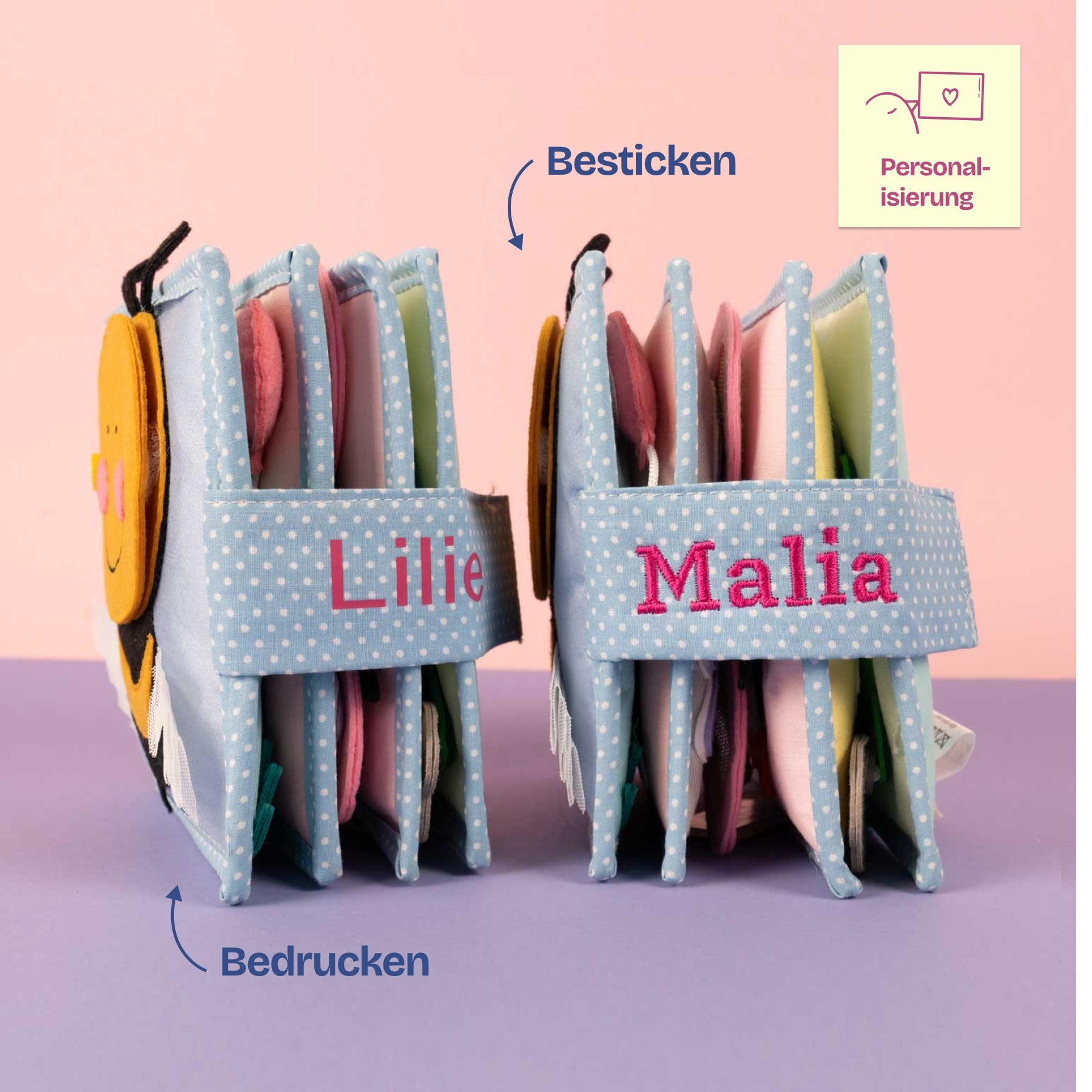 Petite abeille - 6 pages Mini Quiet Book