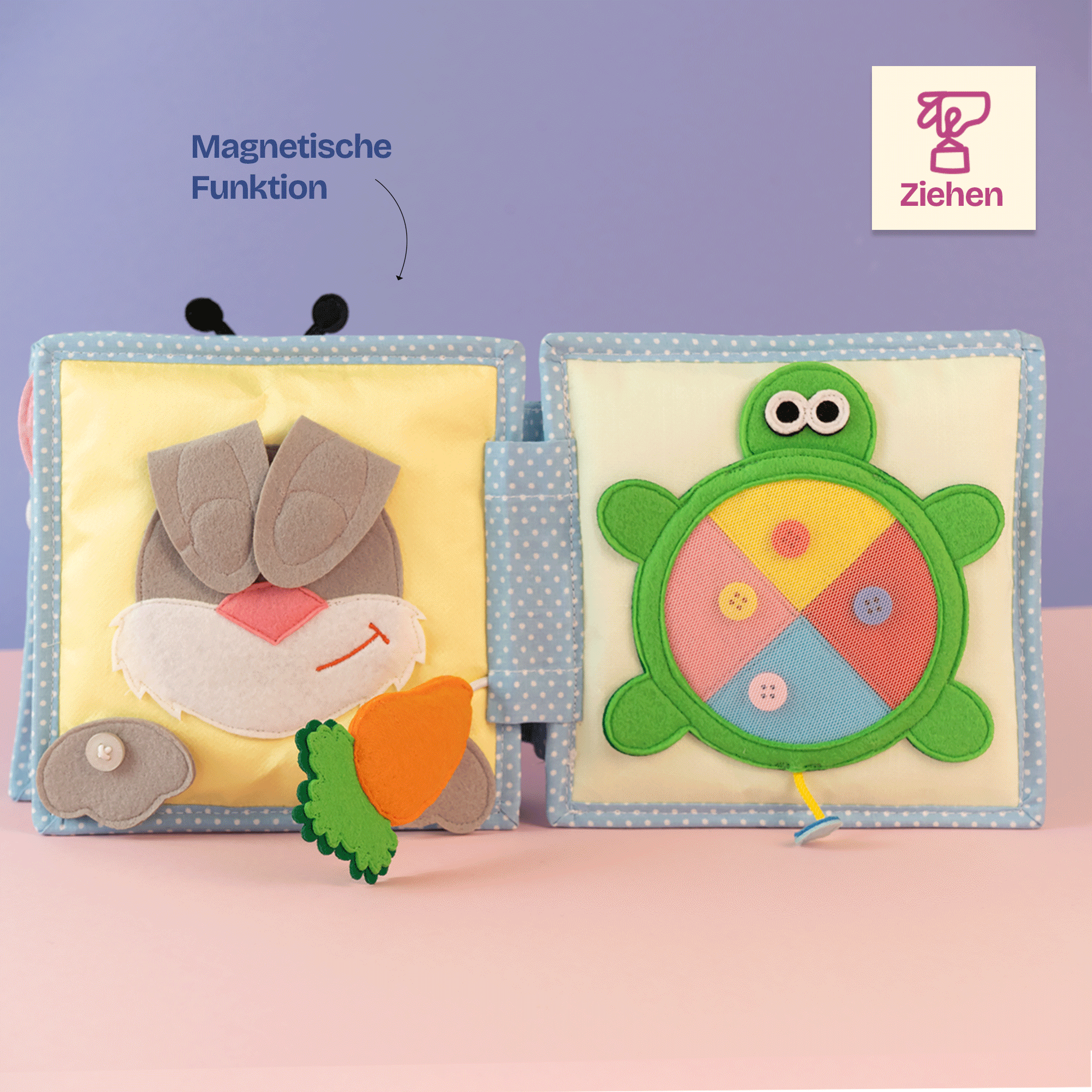 Petite abeille - 6 pages Mini Quiet Book