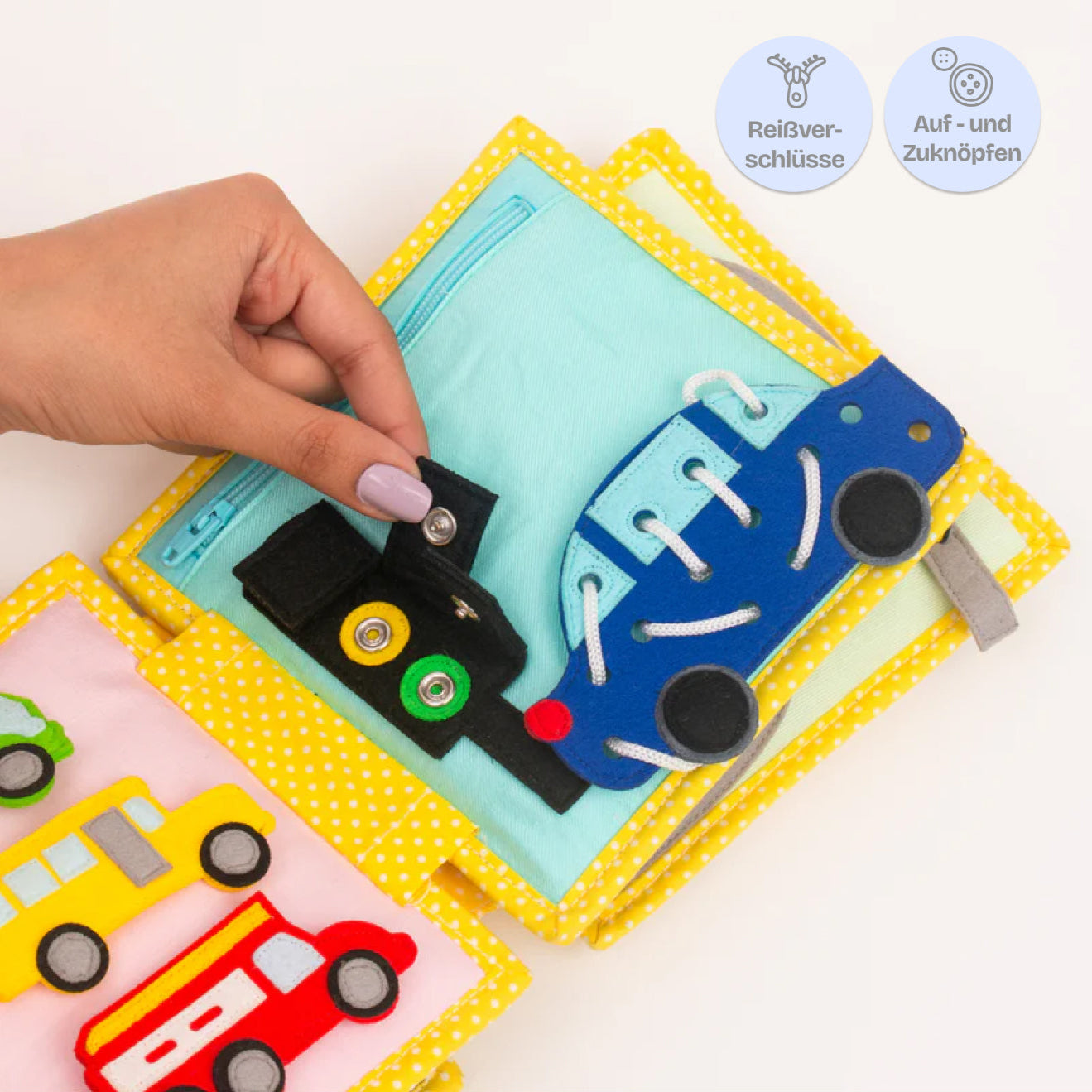 Mein erster Bagger - Mini Quiet Book