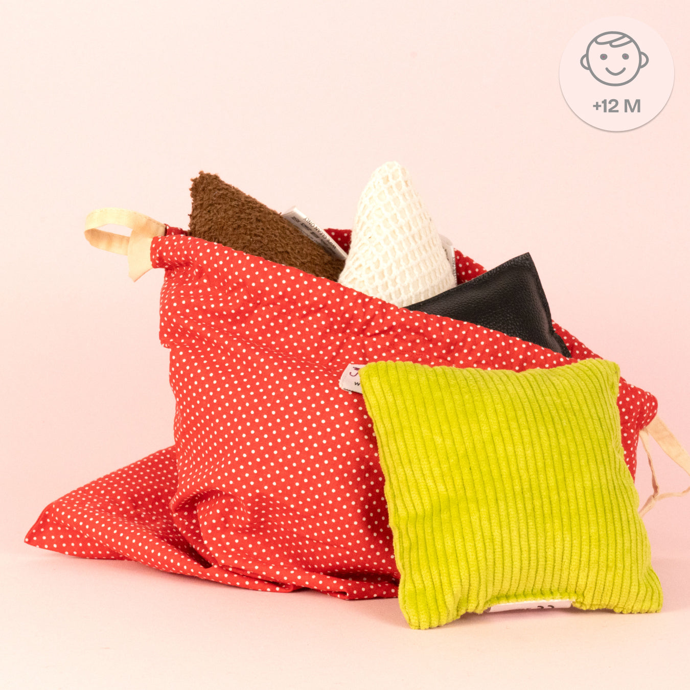 "Fabric Magic" sensory bag set