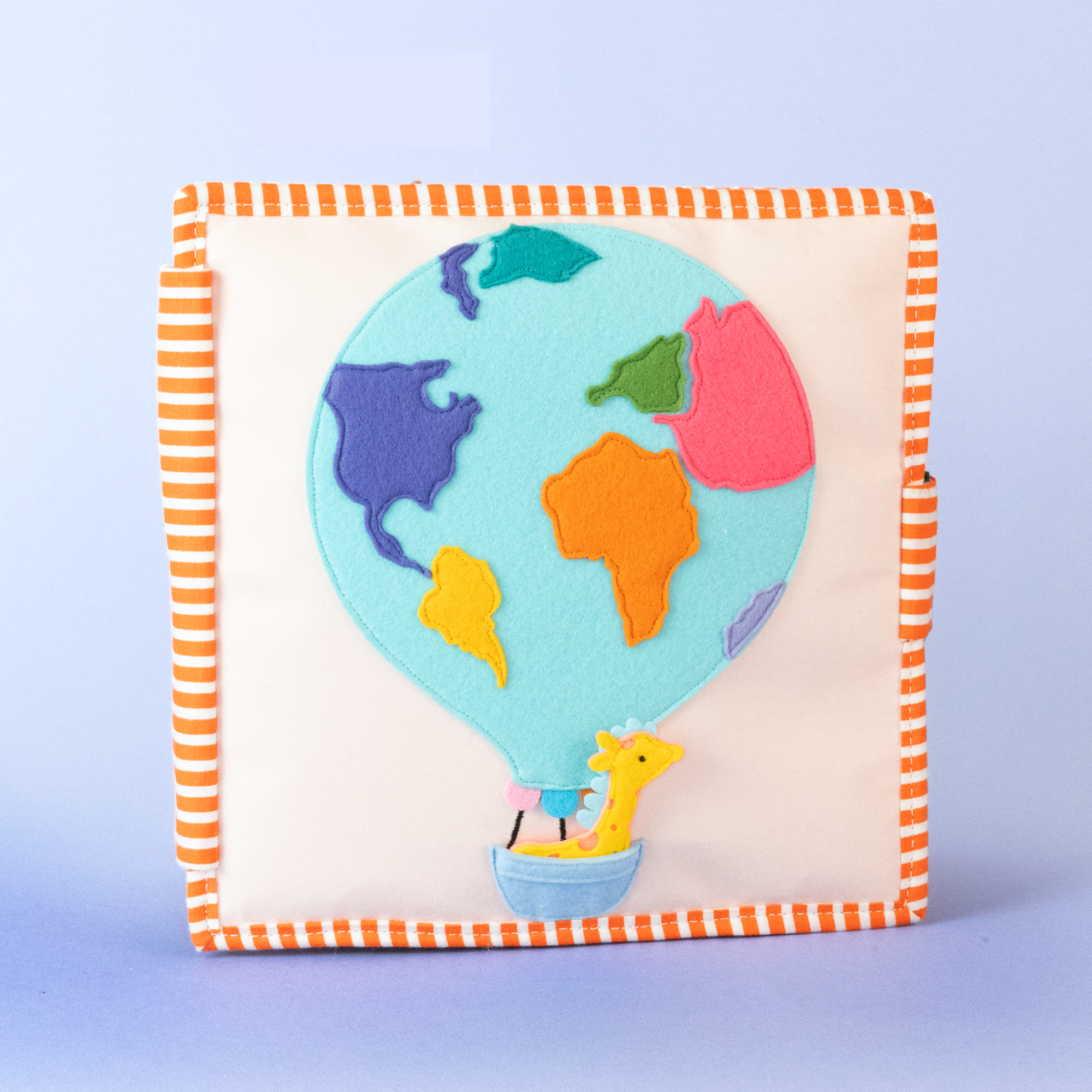 A Journey Around the World - 8 Page Quiet Book