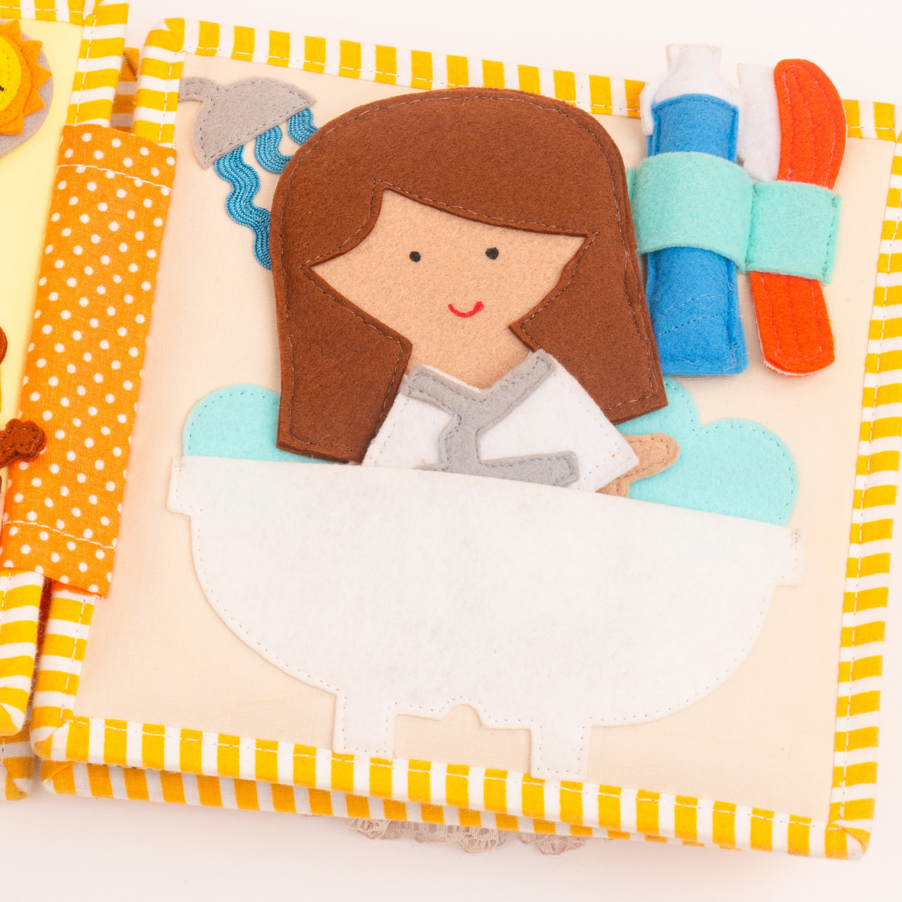 Home Sweet Home - 6 pages Mini Quiet Book 