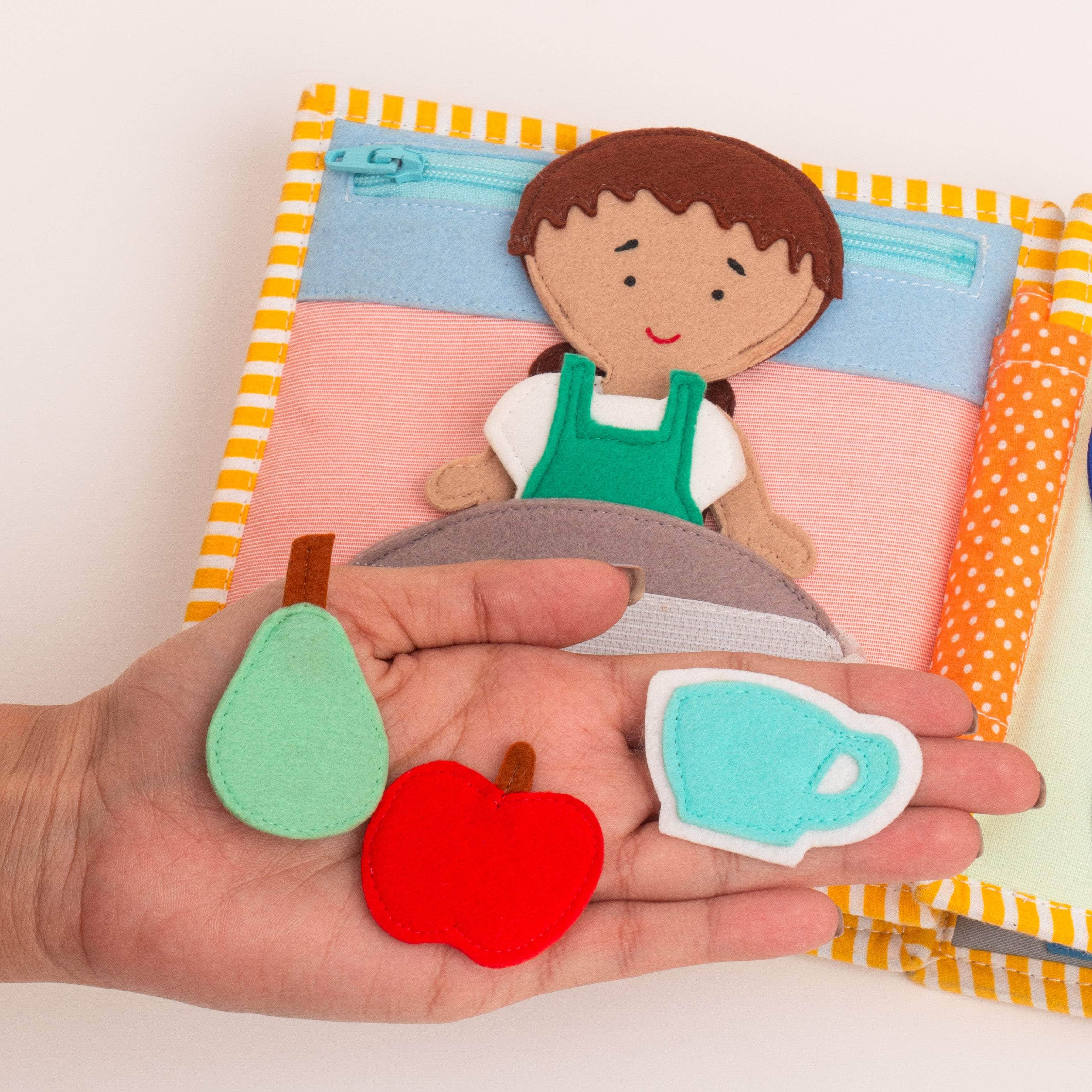 Home Sweet Home - 6 pages Mini Quiet Book 