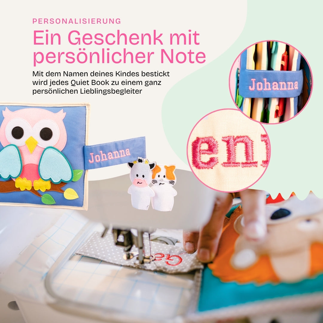 Color Crush - 6 Pages Quiet Book 