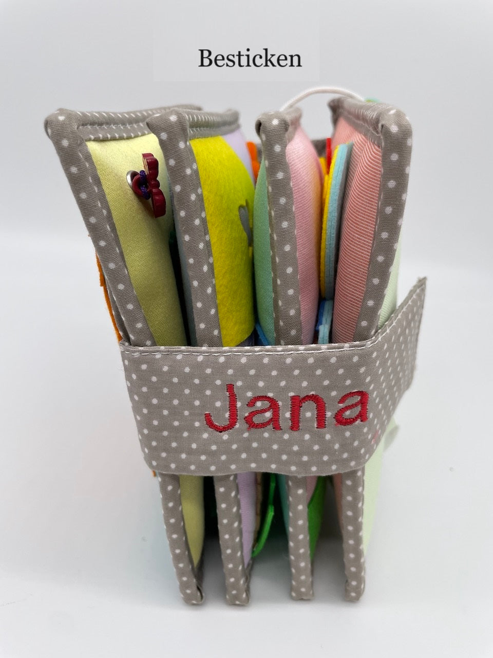 Dösender Löwe – 6 Seiten Mini Quiet Book