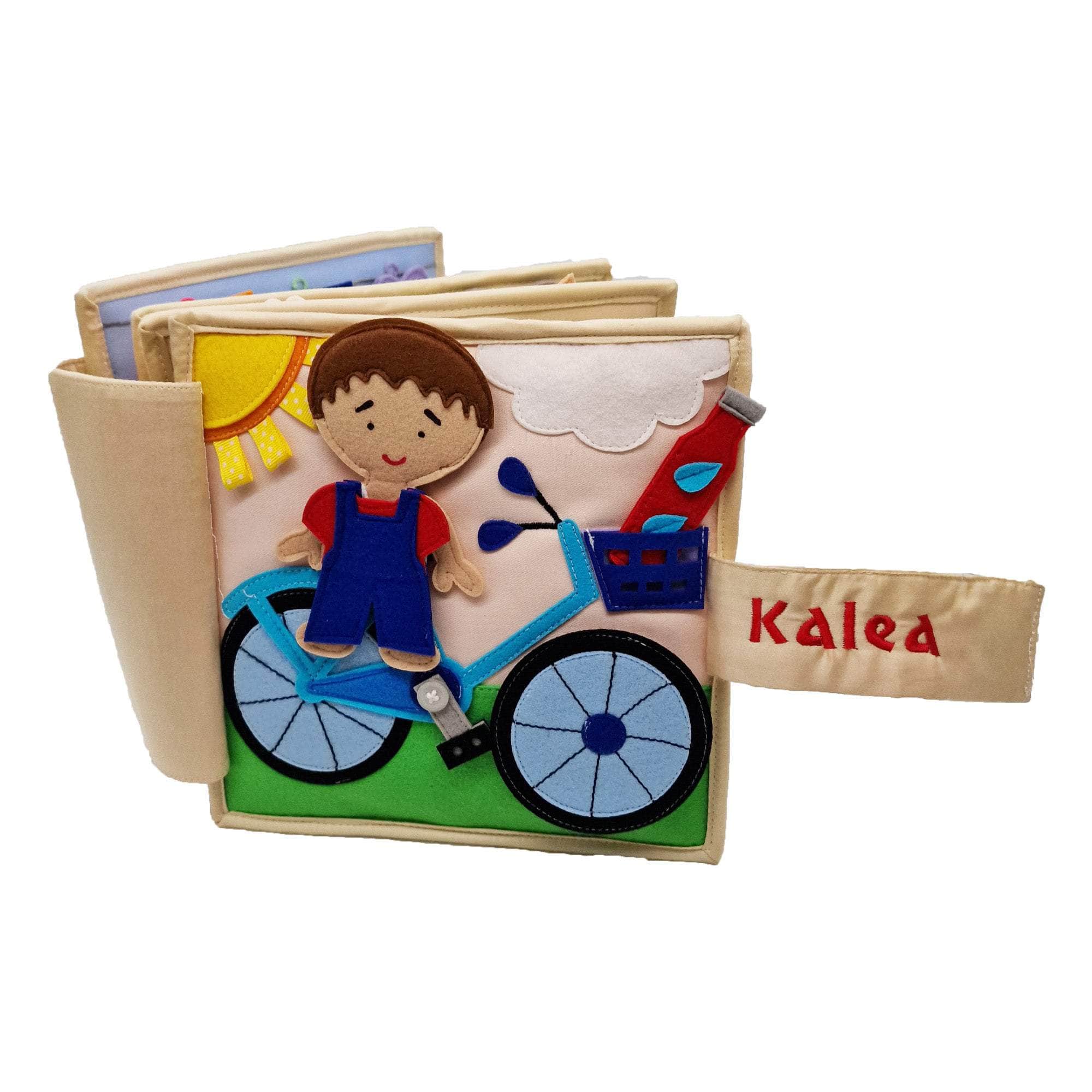 Mon premier vélo - 6 pages Quiet Book